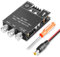 KKMOL 1002MT - Amplificador estéreo Bluetooth 5.0 (2 x 100 W, 12-24 V, 2.0 canales, receptor de audio estéreo, módulo con entradas auxiliares)