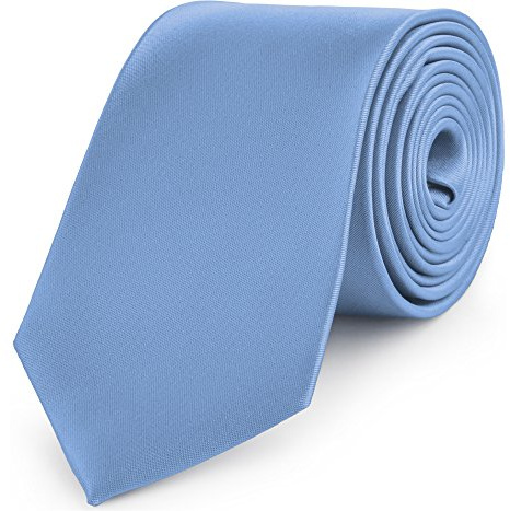 Ladeheid Cravatta Classica Uomo KP-8 (150cm x 8cm, Indaco)