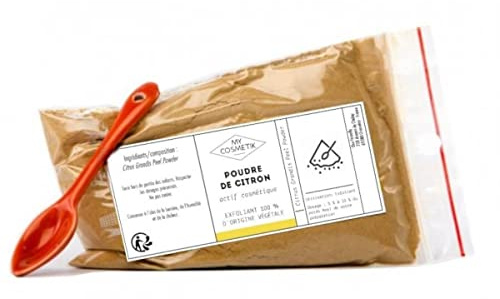 MY COSMETIK - Zitronen- und Zitruspulver - Peeling - 100% rein und natürlich - 50 g