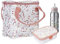 Little Dutch FB-KT-BD-TF Set Kühltasche, Brotdose Campus & Thermoflasche Flip-up - Flowers & Butterflies
