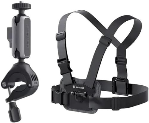Insta360 X3 Bike Bundle Sur objectif - Kamerahalterung für Fahrrad - Kompatibel mit Kameras - Schwarz - PORTABLE_ELECTRONIC_DEVICE_MOUNT - Fahrradhalterung