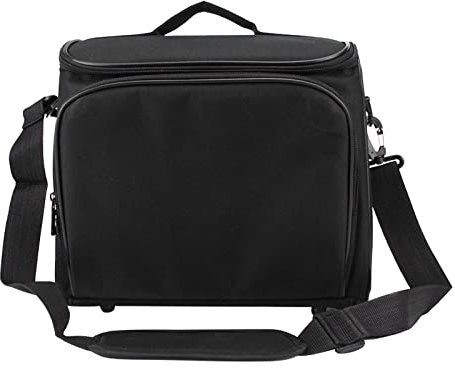 Laluky Beamer Tasche, Video-Projektor-Tasche für Transport und Aufbewahrung Beamer Projektor-Tragetasche, rutschfeste Projektor-Tasche mit Schultergurt für die Meisten Projektoren und Zubehör(Size:M)