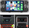 CAMECHO Android 13 Autoradio mit Navi für Jeep Chrysler 300C Chrysler PT Cruiser Dodge RAM 2004-2008, Doppel Din Autoradio mit 6,2 Zoll Bildschirm Bluetooth RDS/FM MirrorLink und USB