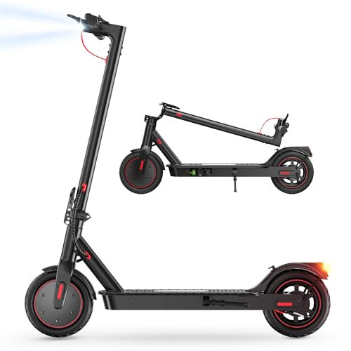 8.5 Patinete Electrico Plegable para Adolescentes Y Adultos, Motor de 35O, Autonomía 30KM, MAX 25 KM/H, 187.2WH Batería, Carga 100KG, Frenado Dual, 3 Modos De Elocidad, Desplazamientos Diarios