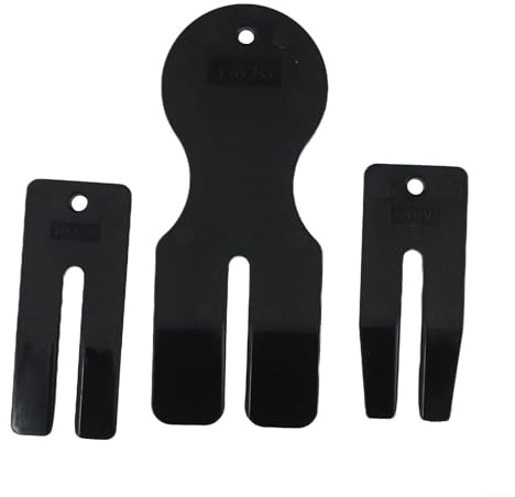 Herramientas de nylon negro removedor de panel de puerta 3 piezas cuña conjunto para T10383 T10383/1 T10383/2 coche Trim Clip Extracción y tablero trabajo