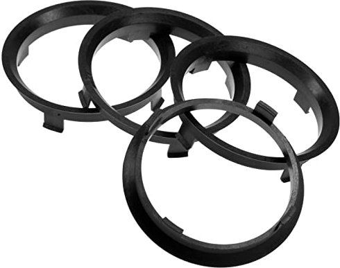 4X Zentrierringe 71,6 x 67,1 mm schwarz Felgen Ringe Made in Germany