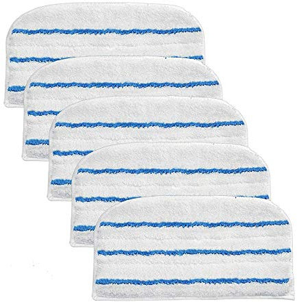 BLUELIRR 5 pezzi panni lavabili in microfibra per Black & Decker Steam Mop FSMP20,FSMH1321JMD-QS,FSM1600, FSM1610