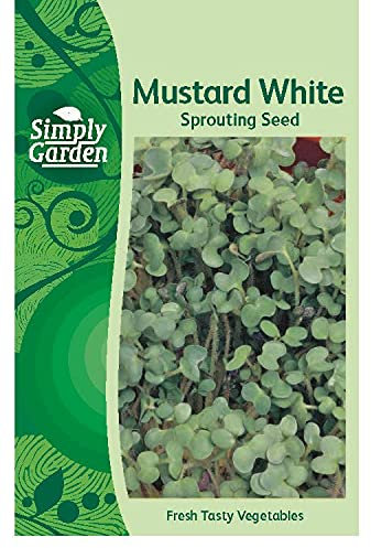 Simply Garden Mustard White Sprouting Fresh Vegetable Seeds Grow Your Own Garden