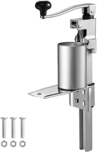 VEVOR Apriscatole Manuale, Apriscatole Tavolo per Lattine di Grandi Dimensioni, Apriscatole con Base, Apriscatole Industriale ad Altezza Regolabile per Lattine 11,8 di Altezza, per Ristorante, Hotel