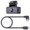 2.7K Rückkamera für VANTRUE E360 / E2 Dashcam, WDR Heckkamera mit STARVIS 2, Super Nachtsicht, F1.8 Große Blende, 160° Weitwinkel, 6m USB C Kabel, Anpassbare Klebehalterung, für Auto, SUV, Pickup, Lkw