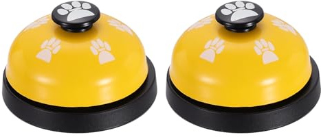 QUARKZMAN 2 Campanelli Da Tavolo, 7.1 cm Campanello Servizio Front Office, Campanello Per Ufficio, Hotel, Aula, Cena, Ristorante, Addestramento