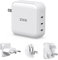 ZIKE 140W USB C GaN Ladegerät 3 Ports USB C Netzteil Charger PD3.1 PPS Schnellladegerät Kompatibel mit MacBook Pro, iPhone 16/15/15 Pro/14/14 Pro/13/12, iPad Air M2, iPad Pro M4, Samsung S22, S21
