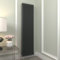 GY Bath Vertical Traditional Radiator Anthracite 3 Column Designer 1800x470mm Modern Cast Iron Style Central Heating Rads