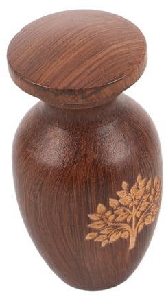 VILLFUL Boîte à Cendres pour Animaux de Compagnie Urne Funéraire pour Chat Souvenirs Mémoriaux Cérémonie Adieu Émotionnelle