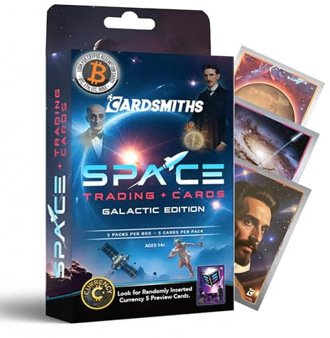 Cardsmith Space Trading Card Galactic Edition Collector Box