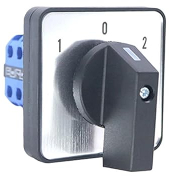 1 pz LW26-20/3 440V 20A Interruttore di commutazione a camme a 3 posizioni, interruttore selettore rotativo On-Off-On Interruttore di trasferimento for impieghi gravosi