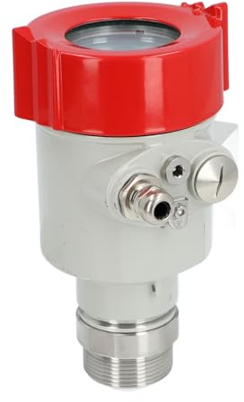 Hyuduo Sensore di Livello del Liquido Trasmettitore del Livello dell'acqua Ad Alta Precisione 80 GHz, Design Compatto in Lega di Alluminio con Uscita 4-20 MA per il Monitoraggio di Liquidi