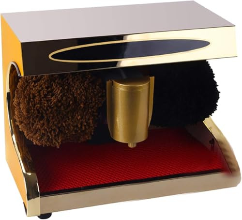 Automatic Shoe Polisher - Electric Cleaning Machine with Brush for Home and Office Use