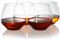 QHYK Copa de vino de plástico de calidad, Juego de 4, 512ml, Reutilizable - Eco-friendly - Shatterproof Vasos de bebida, para fiestas, bodas, camping, al aire libre