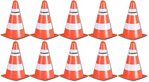 Hudora 76105 Pylonen ca. 25 cm hoch (10er Set)