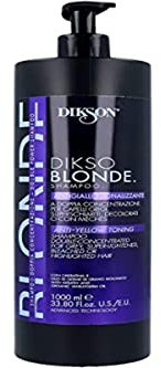 DIKSON Dikso Biondo Anti Giallo Champú, 1000 ml