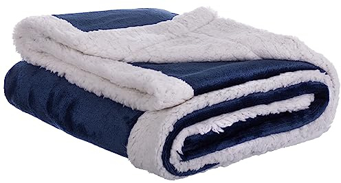 Brandsseller Baby flanell/sherpa gosig filt 70 x 100 cm gosig filt barnfilt