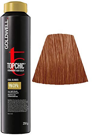 9N@Pk Blond Clair Rose Goldwell Topchic en Bouteille 250gr