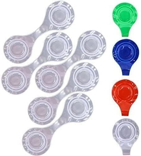 Aohcae Riflettori magnetici, 5 clip riflettenti, zaini per la scuola per bambini, riflettenti, per zaino, passeggino, jogging, bicicletta e ciondolo luminoso per cani