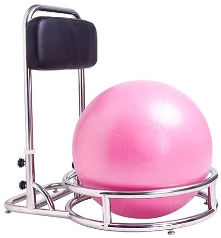 Silla con Pelota Juego de Bola de Parto Ajustable y Soporte para Bolas, Pelota de Embarazo Anti-explosión para Ejercicio Deportivo, Embarazo, Parto y Parto, Silla de Partería, Taburetes. ( Size : 65cm