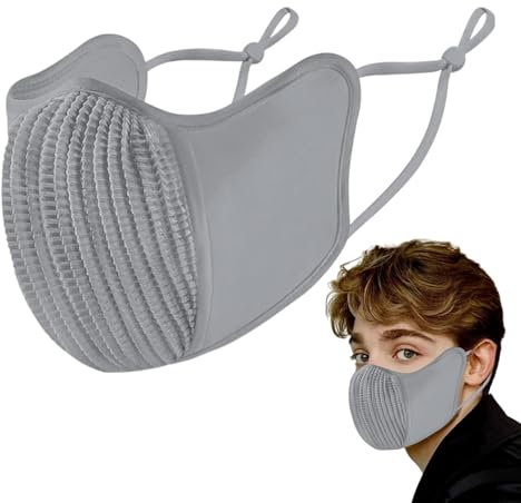 Halbmaske | UV-Schutz Gesichtsmaske | Atmungsaktive Ice Silk Maske für Reisen, Wandern, Radfahren & Outdoor Aktivitäten