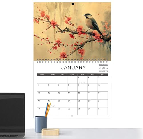 Väggkalender Rolig och Söt Pappersplanerare