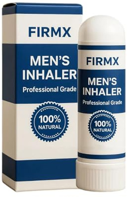 FIRMX Men's Inhaler, FIRMX Mannen Inhaler, FirmxInhaler, Complex Mens Nasal Inhalers, Natural Nasal InhalerStick (1pcs)
