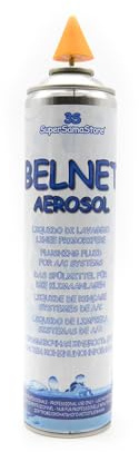 3S SuperSamaStore Liquido di Lavaggio Pressurizzato per Climatizzatori/Unità Split di Impianti di Condizionamento con Cono in Gomma, 600 ml
