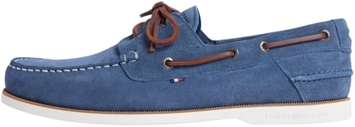 Tommy Hilfiger Chaussures Bateau Homme Core en Daim