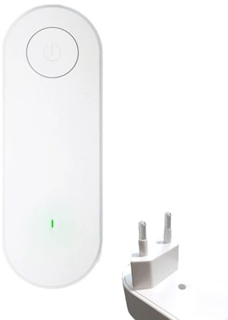 Clairu Ionischer Luftreiniger – Steckdosen-Air Purifier mit ECO-Chip leiser Betrieb ideal für Küche, Bad, Wohnzimmer- Verbessert Luftqualität tragbarer Ionisator