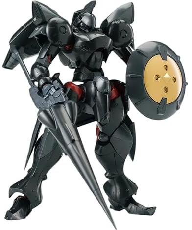 LEBOO Sheik Mainland 1/144 Plastic Action Figures,Double-Headed Sculpture - Assembled Mech Black-Knight 5.5 in Age 15+