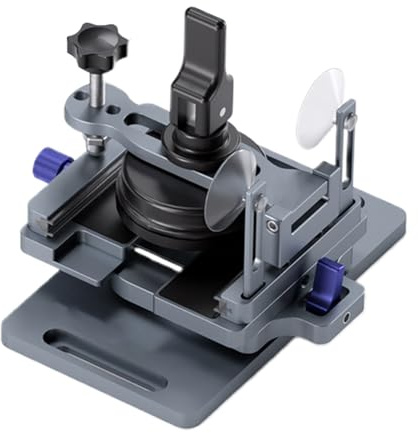 Genérico Separador de Pantalla con y Mordaza,Sujeción de Apertura Rápida con Rotación 360° - Máquina Separadora de Pantalla LCD,para Mantenimiento y reemplazo de Paneles de Dispositivos
