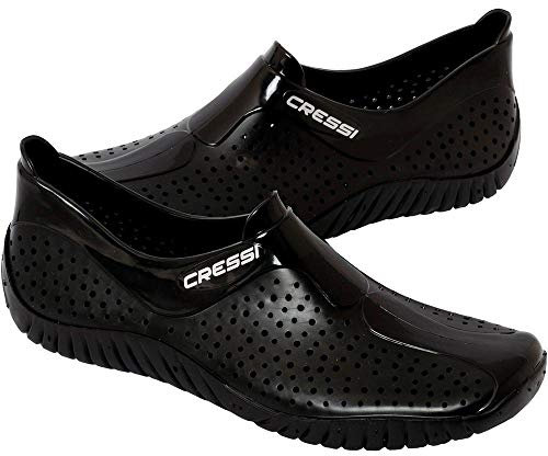 Cressi Water Shoes-Chaussures Unisexe Adultes pour Tous Types d'Activités de Sports Nautiques, Noir, 43