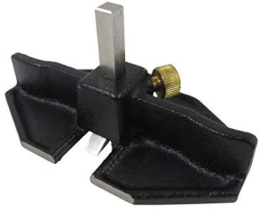 Taytools 468334 Small Router Plane 1/4 Inch Wide Blade, 4-1/8 x 1-1/4 Inch Base, Ductile Cast Iron Body, Blade Hardness 55-60 HRC