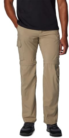 Columbia Silver Ridge Utility Convertible Pant, Pantalon Convertible en Short De Randonnée pour Homme
