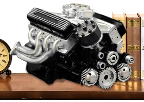 Kit Di Costruzione Del Motore,Modello Meccanico In Resina Da Montare - Giocattoli STEM Decorativi Realistici, Giochi Educativi per l'Apprendimento Ingegneria Collezione Adulti