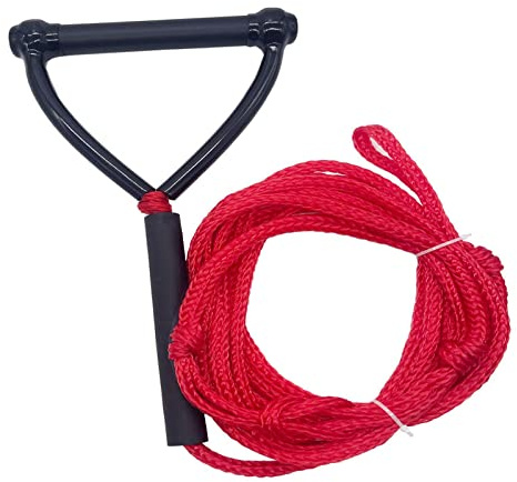 Cuerda de esquí acuático de 730 cm, duradera para wakeboard, rodilleras, deportes acuáticos