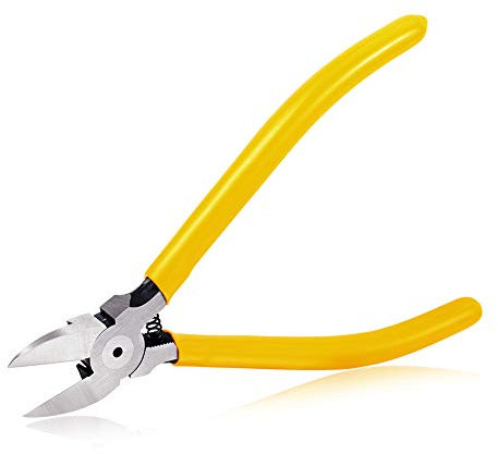 SPEEDWOX - Pinze per taglio laterale, taglierina per filo da 15,8 cm, pinze diagonali di precisione per la creazione di gioielli, elettronica, riparazione utensili manuali