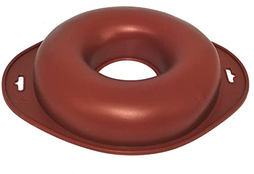 Selecto Bake 22,9 cm rotondo silicone ciambella Stampo in Silicone per Torte a Forma di Grande Ciambella Antiaderente Stampi Ciambellone per Torte, Tortiera, Grande Gelatina, Pane, Ciambelloni