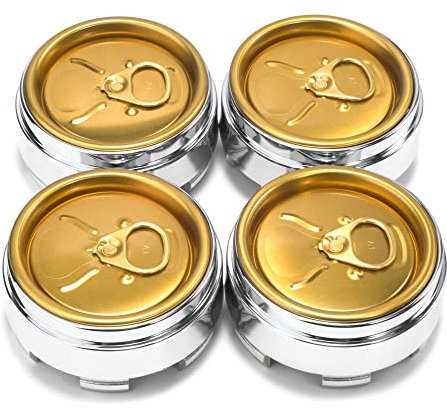 RhinoTuning 4 Stück Radnabenkappen für XXR Nabendeckel OD 66,5 mm ID 62 mm, Chrom Radnabenabdeckung Geeignet für 17 CE28n 17 G-Force ZE40 TE37 18 F150 RPF1 XXR 530 557 Rad, Felgendeckel