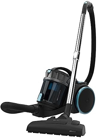 Cecotec Aspirador de Trineo Conga Rockstar Multicyclonic XXL Animal Plus, Sin Bolsa, 800W, 20kPa, MultiCyclonic System, EasyMove, Tubo telescópico.