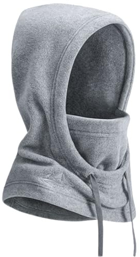 JFAN Termisk balaklava unisex vindbeständig skidfleece huva vintermössa med hals och ansiktsskydd kvinnor för utomhusskidåkning cykling promenader