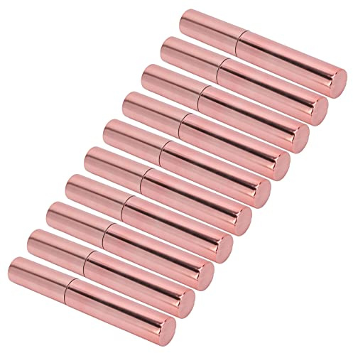 Empty Mascara Tube, 10Pcs 10ml Empty Eyelash Serum Tube Mini Mascara Tube Eyelash Glue Tubes Empty Liquid Mascara Container Bottle with Rubber Insert