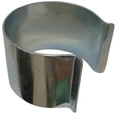 ATOUTLOISIR - Lot 10 Clips Diamètre 60 mm - pour Serre Et Tunnel Acier Galvanisé - Fixation Acier Galvanisé pour Arceau Et Tubes en 60 mm - Accessoires Bâche De Serres Cultures Et Semis