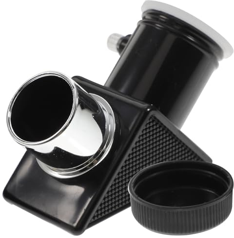 BESPORTBLE Adaptador Diagonal de 0.965 Pulgadas de 90 Grados para Varios Estilos Espejo Diagonal de Plástico Negro Construcción Robusta para Varios Estilos para Telescopio Catadióptrico y Refractor